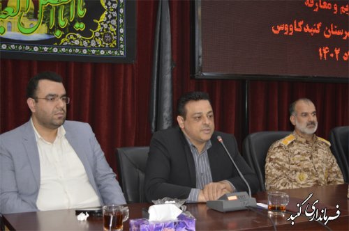 بخشدار جدید بخش مرکزی گنبدکاووس معارفه شد