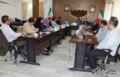 جلسه مشترک کمیته آموزش ستاد انتخابات استان و شهرستان گالیکش برگزار شد