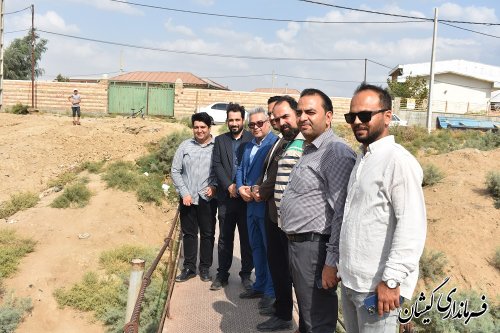 پیگیری مستمر فرماندار گمیشان از اجرای پل قرنجیک خواجه خان