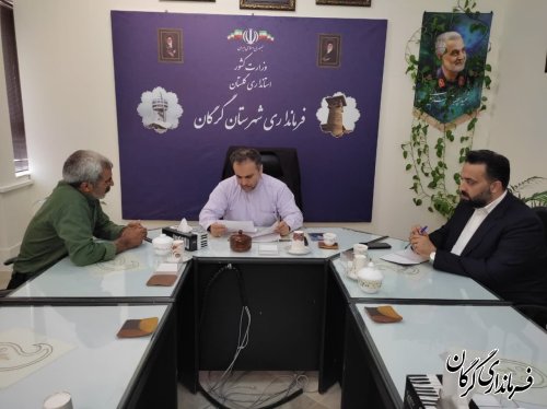 سه شنبه های مردمی فرمانداری گرگان برگزار شد