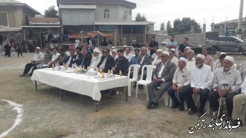 آغاز عملیات اجرایی اولین مجتمع تجاری و خدماتی روستایی گلستان در پنج پیکر بندرترکمن