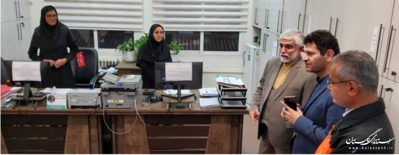 دیدار استاندار گلستان با کارکنان راهداری و حمل و نقل جاده ای استان