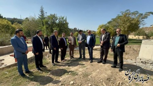 فرماندار گرگان از پروژه های محرومیت زدایی شهرستان بازدید کرد