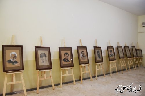 مراسم سراسری جهاد و مقاومت همراه با تجلیل از زنان پیشکسوت دفاع مقدس علی آبادکتول برگزار شد