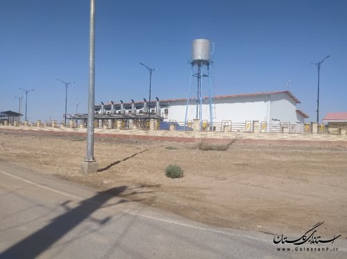 بازدید مدیرکل پدافند غیرعامل استان از شهرک صنعتی اترک