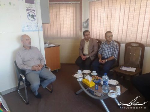 بازدید مدیرکل پدافند غیرعامل استان از شهرک صنعتی اترک