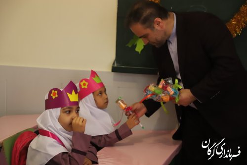 گزارش تصویری || زنگ آغاز مدارس توسط فرماندار شهرستان گرگان به صدا در آمد