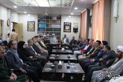 250برنامه در طول هفته دفاع مقدس در شهرستان آزادشهر انجام خواهد شد