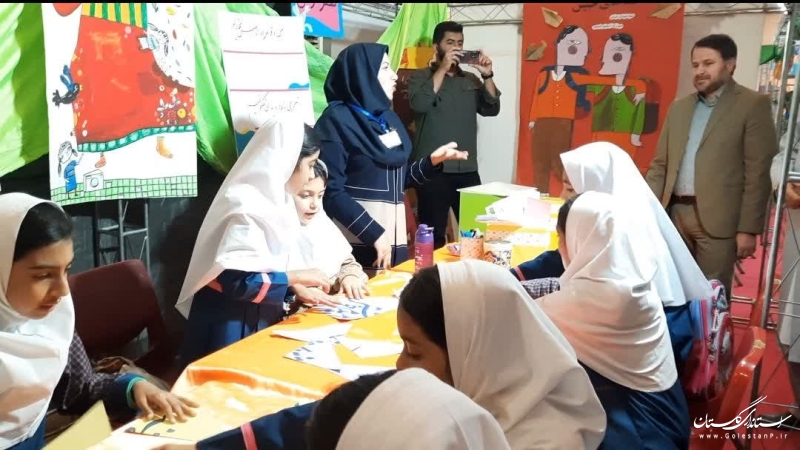آیین افتتاحیه نمایشگاه هفته ملی کودک با حضور مدیرکل دفتر امور اجتماعی و فرهنگی استانداری گلستان