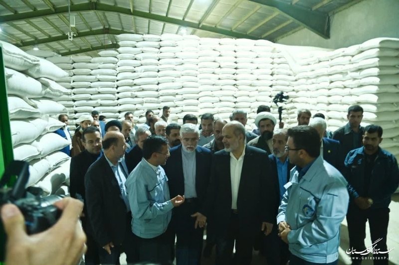 افتتاح کارخانه شالیکوبی مدرن با حضور وزیرکشور