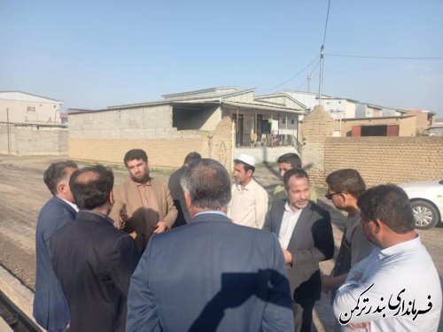 آغاز عملیات آسفالت ۱۱ هزار مترمربع روستای چاپاقلی شهرستان بندرترکمن