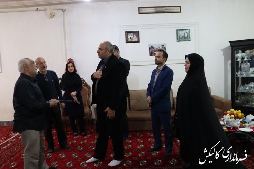 فرماندار گالیکش با پیشکسوت فوتبال این شهرستان دیدار کرد