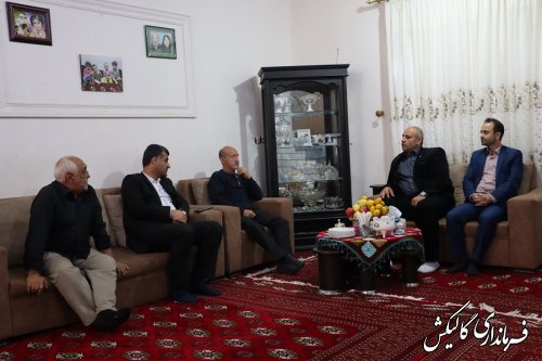 فرماندار گالیکش با پیشکسوت فوتبال این شهرستان دیدار کرد
