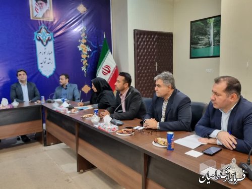فرماندار شهرستان رامیان بستر سازی فرهنگی زمینه ساز حفاظت از منابع آبی است