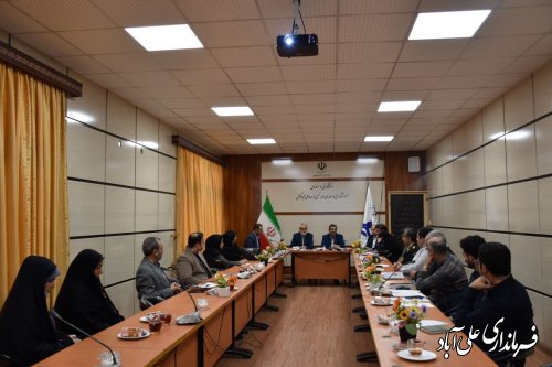 جلسه کمیسیون دانشجویی علی آبادکتول برگزار شد