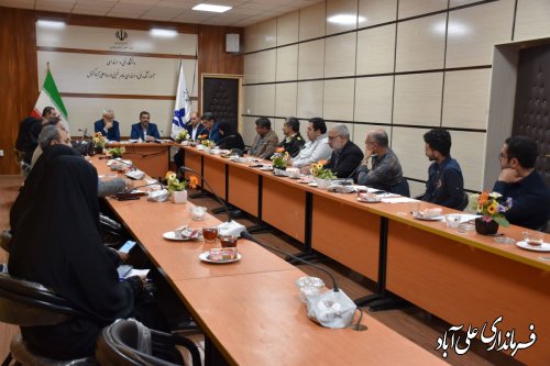 جلسه کمیسیون دانشجویی علی آبادکتول برگزار شد