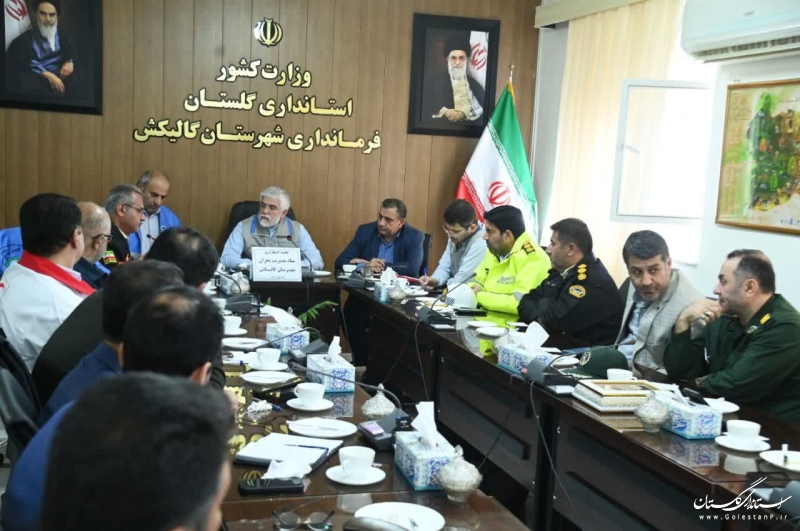بازدید استاندار گلستان از مناطق سیل‌زده گالیکش 