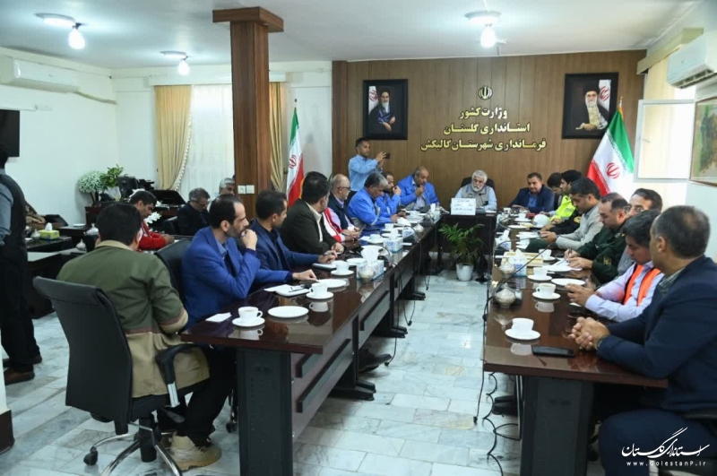 بازدید استاندار گلستان از مناطق سیل‌زده گالیکش 