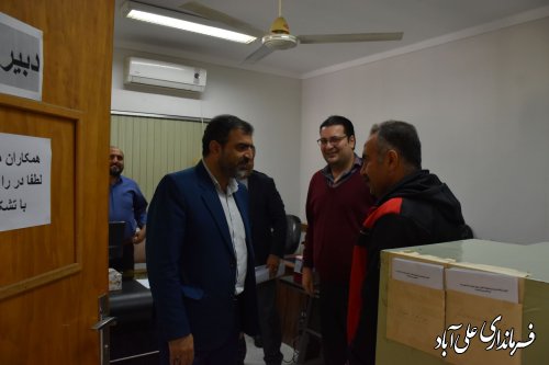 مراسم تجلیل از پرستاران علی آبادکتول با حضور فرماندار برگزار شد