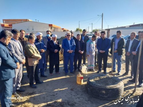 پویش صبح زیتون در گمیشان برگزار شد