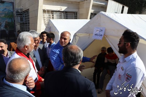 بیست‌وپنجمین مانور سراسری زلزله و ایمنی در مدرسه شهید کریمی گالیکش برگزار شد