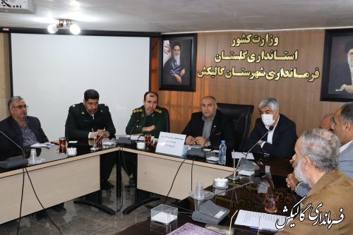 فرماندار گالیکش از برگزاری اجلاسیه نماز در این شهرستان خبر داد