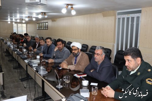 فرماندار گالیکش از برگزاری اجلاسیه نماز در این شهرستان خبر داد