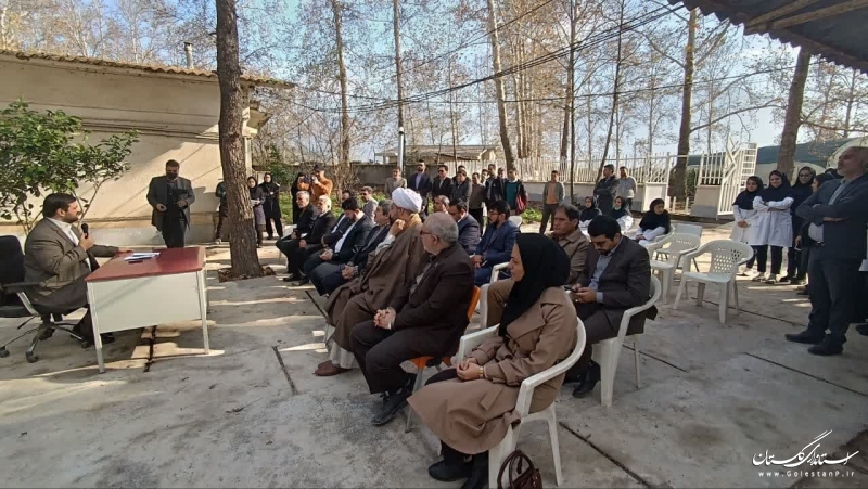 مرکز جامع خدمات سلامت روستایی دارکلاته شهرستان رامیان افتتاح شد