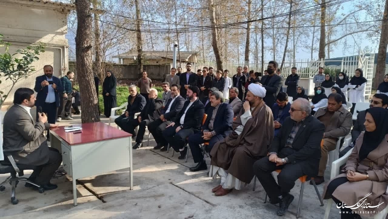 مرکز جامع خدمات سلامت روستایی دارکلاته شهرستان رامیان افتتاح شد