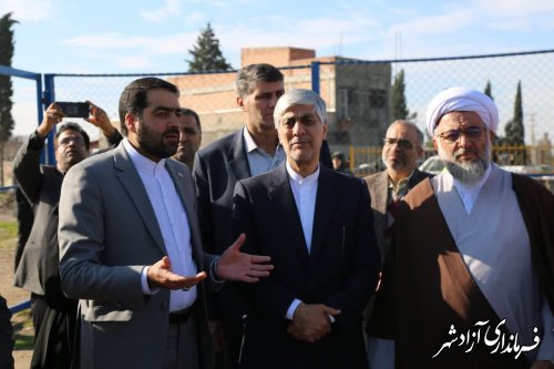 گزارش تصویری /حضور وزیر ورزش و جوانان در شهرستان آزادشهر