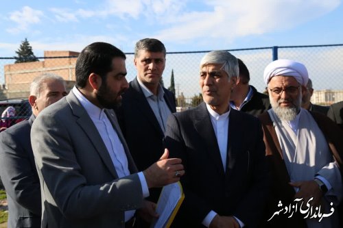 گزارش تصویری /حضور وزیر ورزش و جوانان در شهرستان آزادشهر