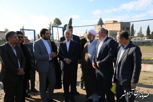 گزارش تصویری /حضور وزیر ورزش و جوانان در شهرستان آزادشهر