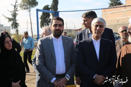 گزارش تصویری /حضور وزیر ورزش و جوانان در شهرستان آزادشهر