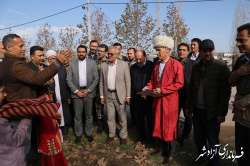 گزارش تصویری/حضور رئیس سازمان منابع طبیعی در شهرستان آزادشهر