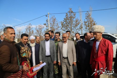 گزارش تصویری/حضور رئیس سازمان منابع طبیعی در شهرستان آزادشهر