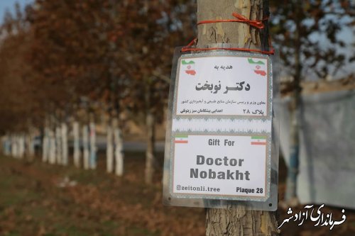 گزارش تصویری/حضور رئیس سازمان منابع طبیعی در شهرستان آزادشهر