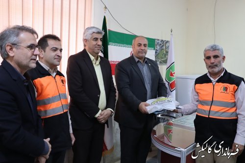 فرماندار گالیکش با سرپرست و کارکنان اداره راهداری و حمل‌و‌نقل جاده‌ای شهرستان دیدار کرد