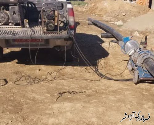 آغاز عملیات آبرسانی به نهضت ملی مسکن