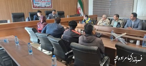 برگزاری ملاقات عمومی فرماندار مراوه‌تپه