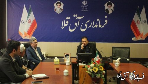 دیدار چهره به چهره شهروندان با فرماندارآق قلا برگزار شد