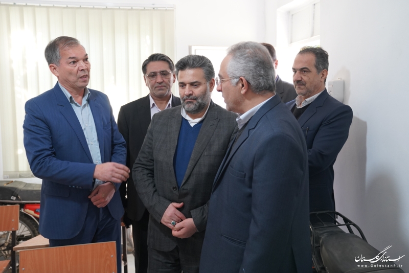 مرکز مهارت آموزی و مشاوره شغلی مددجویان زندان گنبدکاووس افتتاح شد