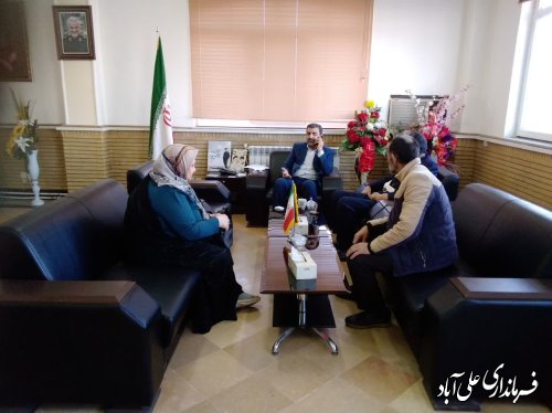 ملاقات مردمی فرماندارعلی آبادکتول ماه برگزار شد