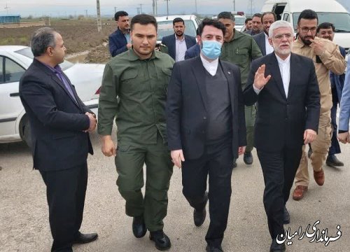 استاندار گلستان با استقبال گرم فرماندار شهرستان و مسئولان وارد شهر تاتار علیاء شد