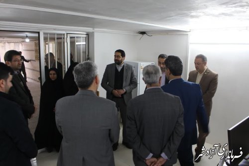اداره تعزیرات حكومتی شهرستان آزادشهر آغاز بكار كرد