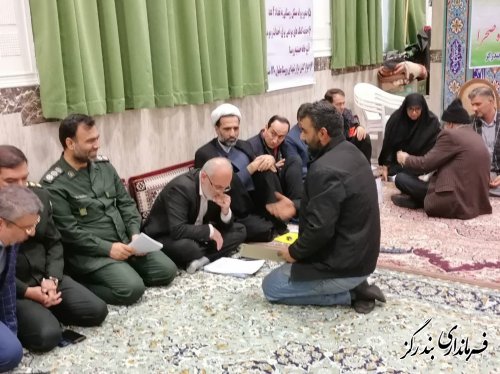 برگزاری میز خدمت در روستای کوه صحرا شهرستان بندرگز