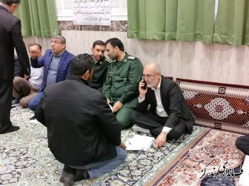 برگزاری میز خدمت در روستای کوه صحرا شهرستان بندرگز