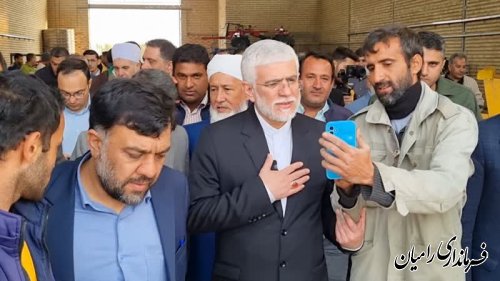 بازدید استاندار گلستان از کارگاه تولیدی ادوات کشاورزی