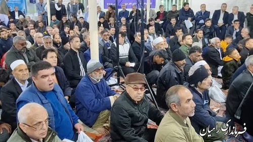 دیدار بی‌واسطه  استاندار گلستان با مردم شهر تاتارعلیاء