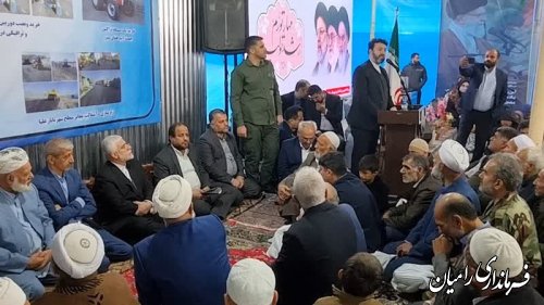دیدار بی‌واسطه  استاندار گلستان با مردم شهر تاتارعلیاء