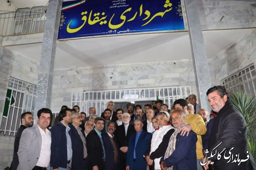تاکنون بیش از ۵۴ میلیارد تومان طرح اقتصادی و پروژه عمرانی در ینقاق گالیکش افتتاح شده است